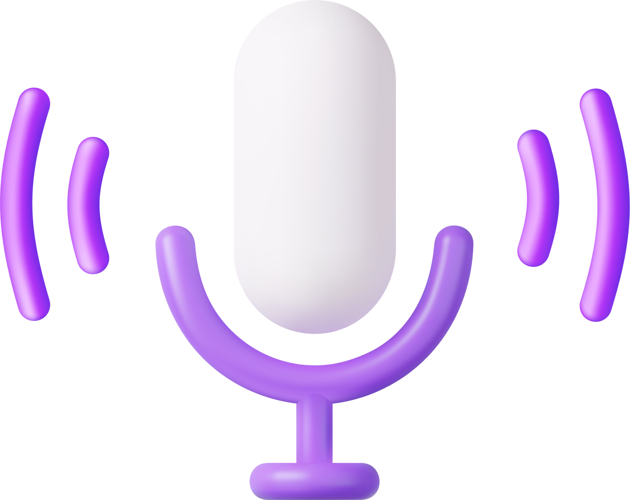 3d Podcast microphone